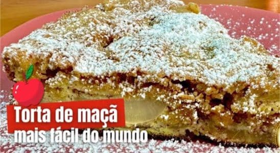 Torta De Maçã Alemã