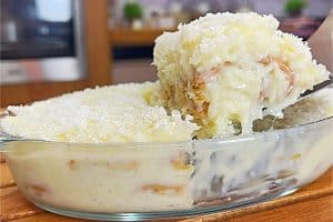 Sobremesa de coco cremosa e prática, perfeita para Qualquer Ocasião