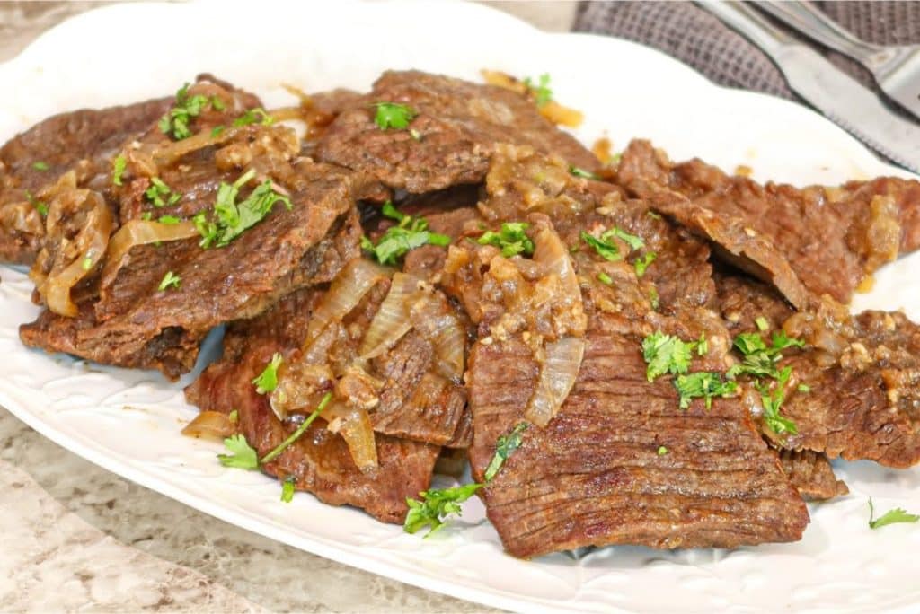 Bife Acebolado Na Panela De Pressão