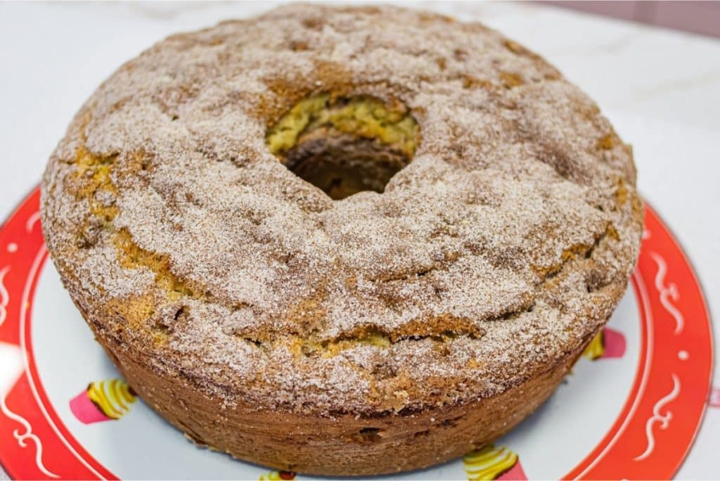 Bolo De Maçã Com Casca