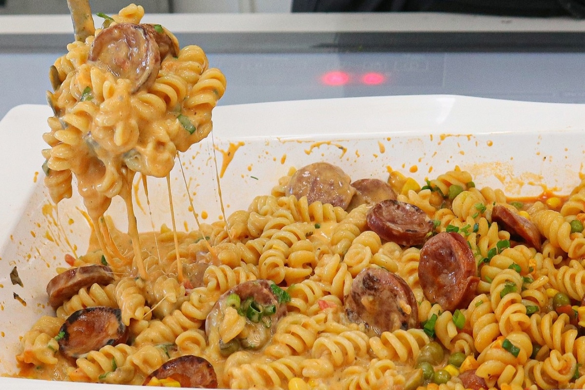 Macarrão cremoso