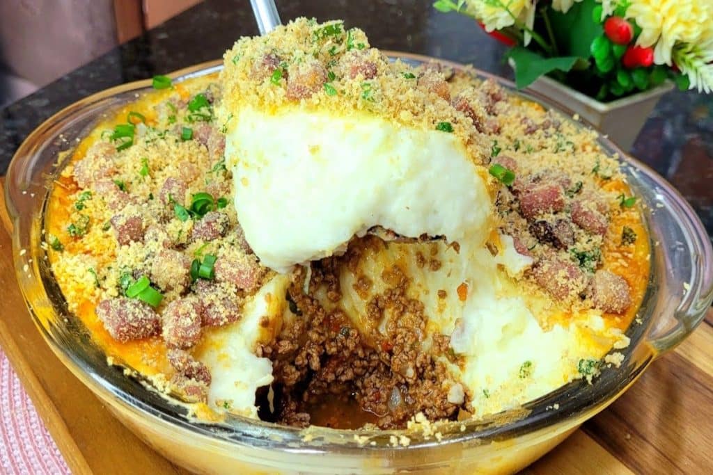 Escondidinho De Carne Moída