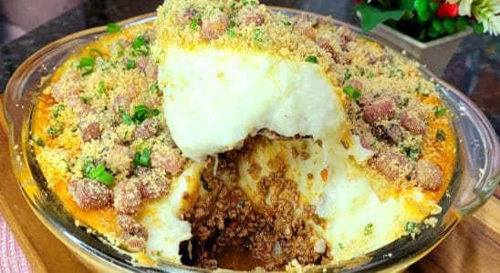 Escondidinho De Carne Moída