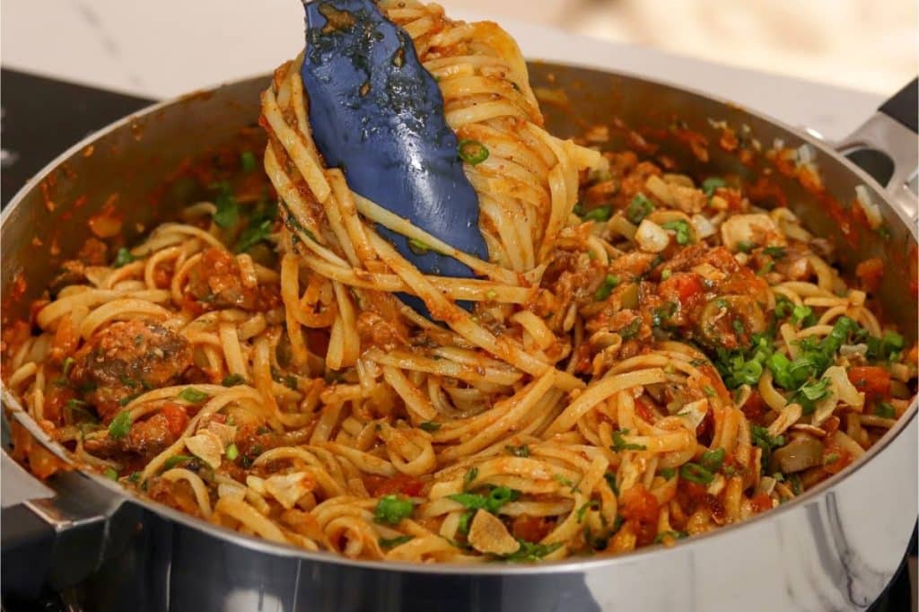 Macarrão Com Sardinha