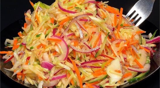 Salada De Repolho Refrescante