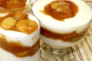 Sobremesa de Banana com Creme Branco: Uma Receita Fácil e Irresistível para Adoçar o Seu Dia