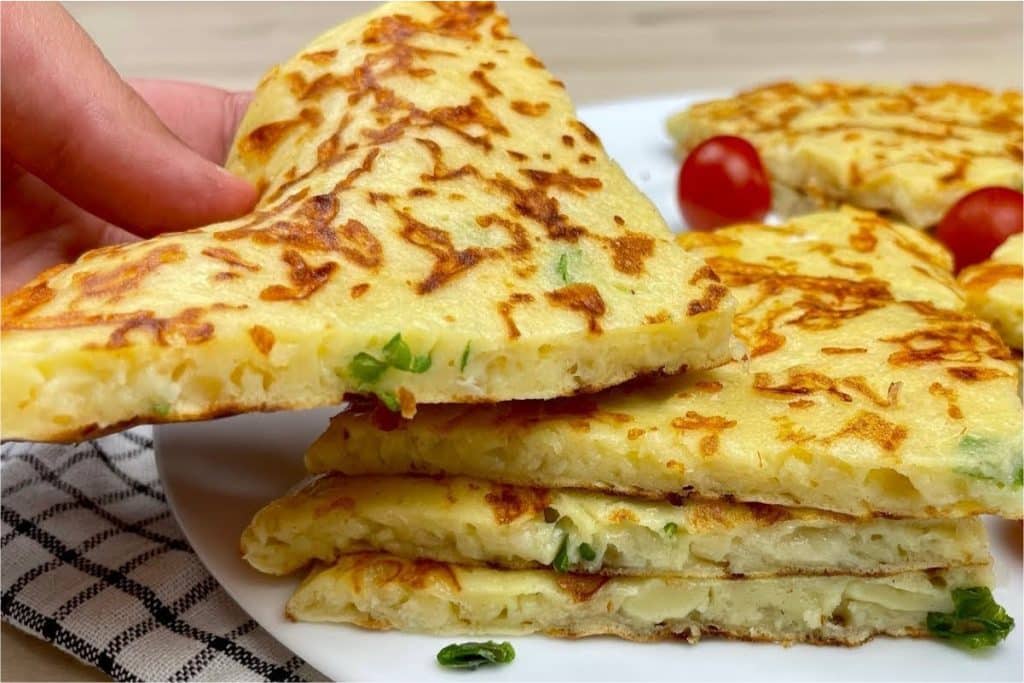 Torta De Aveia Com Queijo