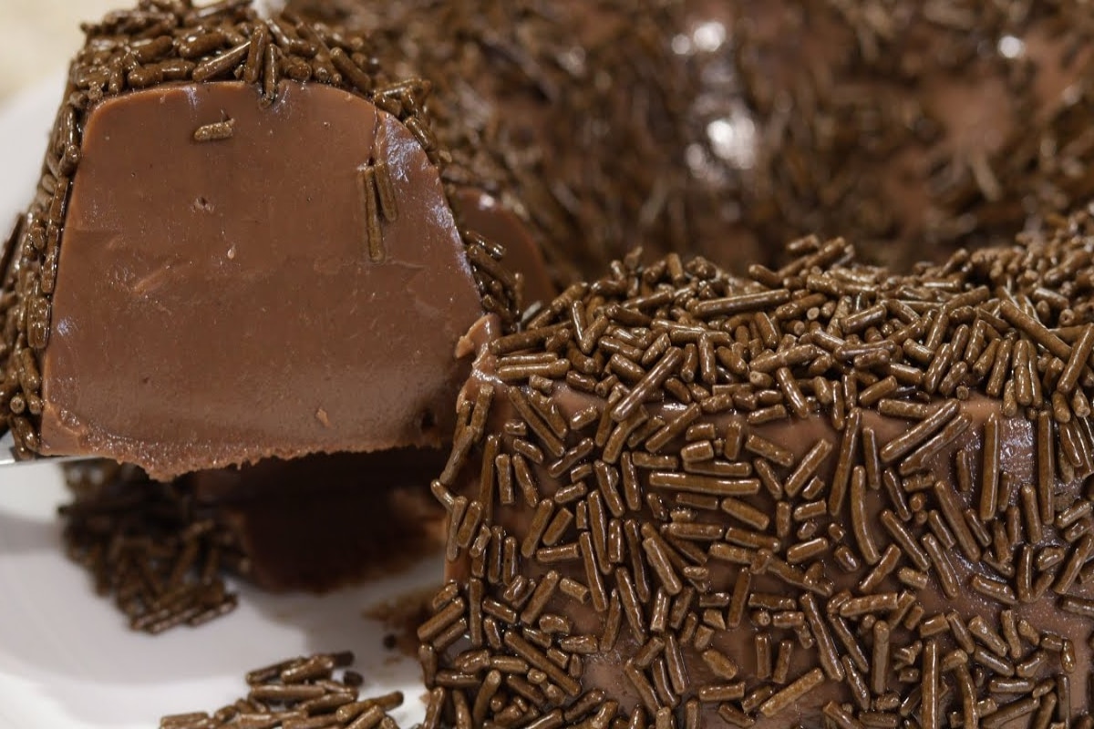 brigadeirão de liquidificador