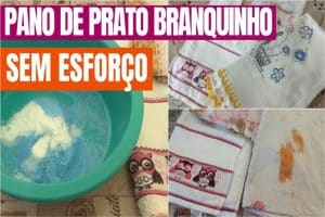 Aprenda a Lavar Panos de Prato com Apenas 2 Ingredientes