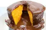 Bolo De Cenoura Com Chocolate