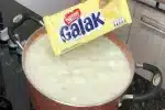 Canjica Com Chocolate Branco