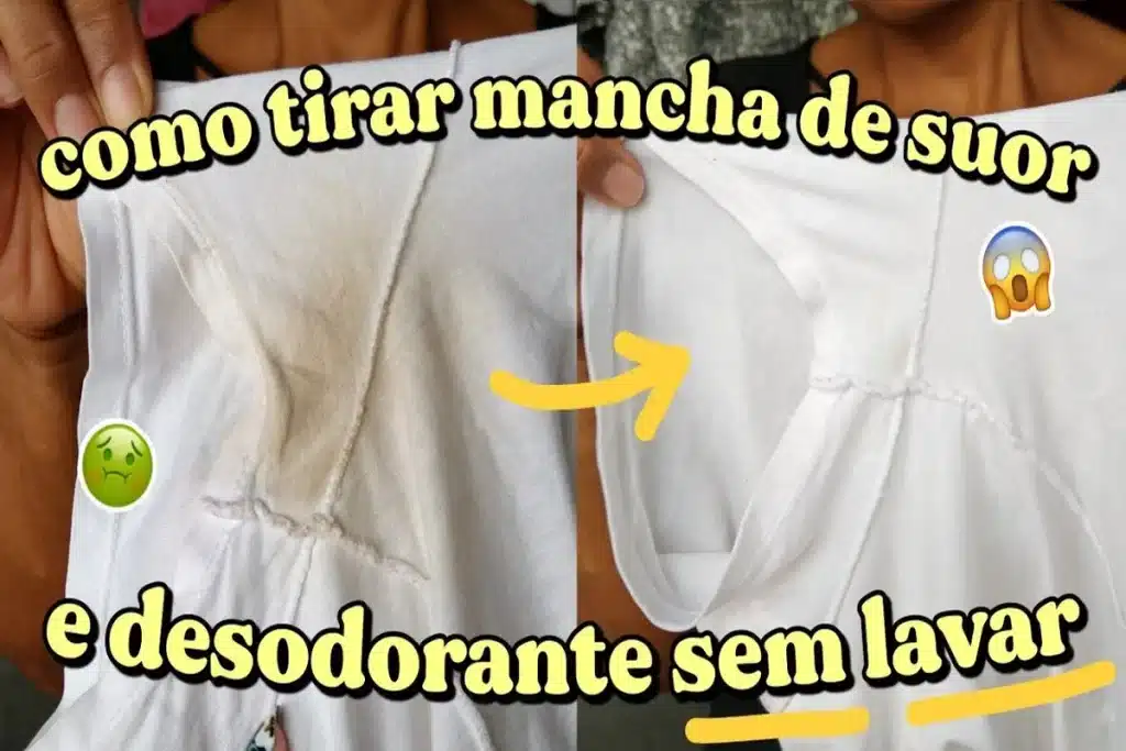 Como Tirar Manchas de Desodorante: Dica Simples e Eficiente!