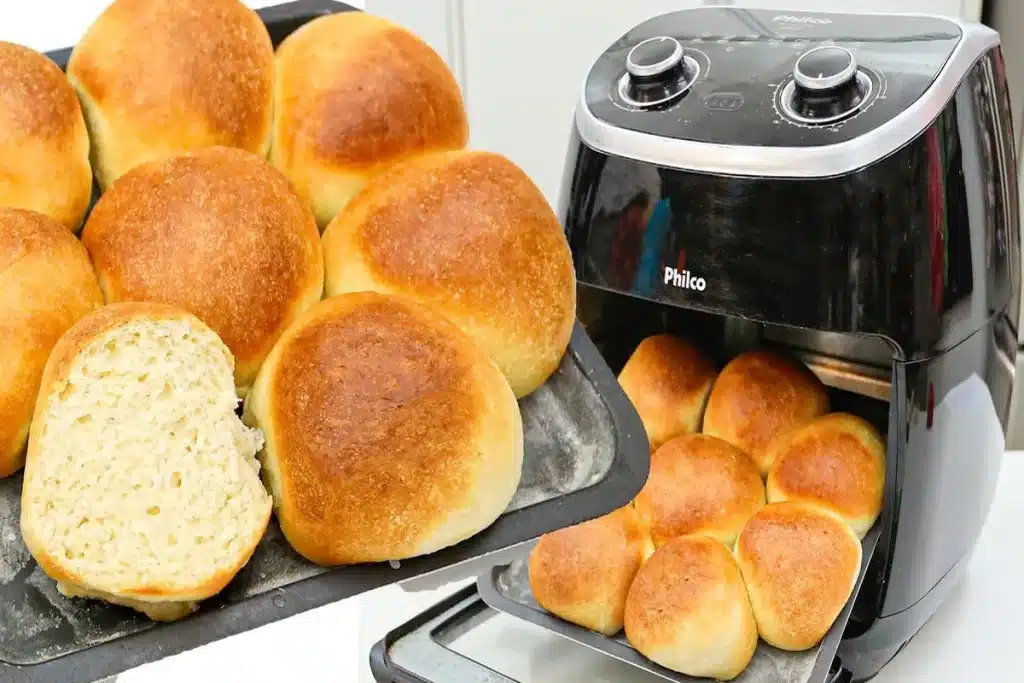 Pão Caseiro na Air Fryer: Prático e Delicioso!