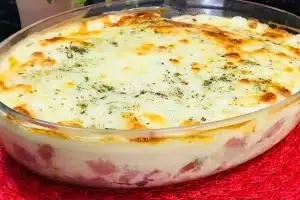 Batata à Portuguesa Gratinada: Receita Perfeita Para um Almoço Saboroso