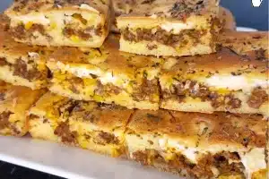 Torta de carne moída fácil e irresistível para o seu almoço ou jantar