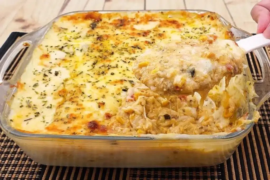 Escondidinho De Frango Cremoso: Receita Fácil E Irresistível Para O Almoço 7 Escondidinho De Frango Cremoso