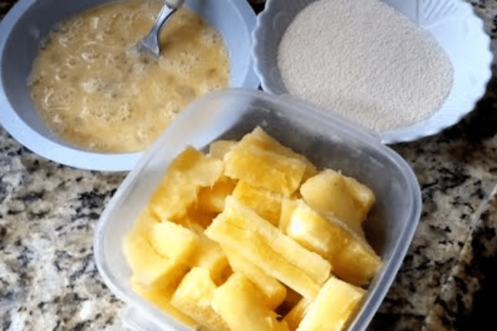 Mandioca Frita Sequinha