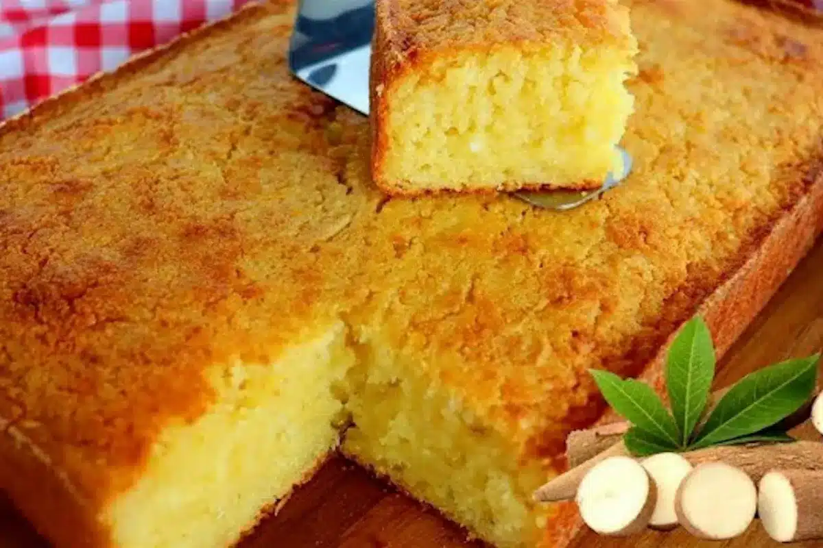 Bolo de mandioca