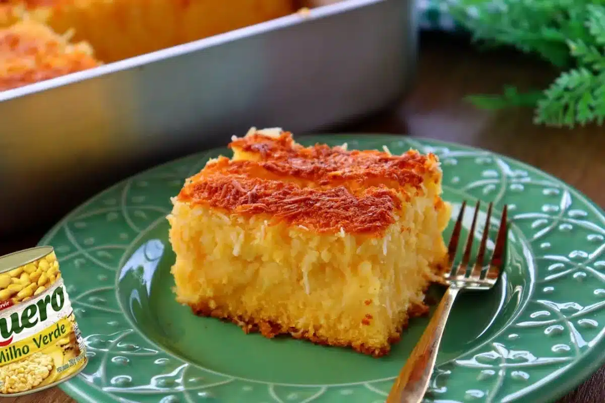 Bolo de milho de latinha