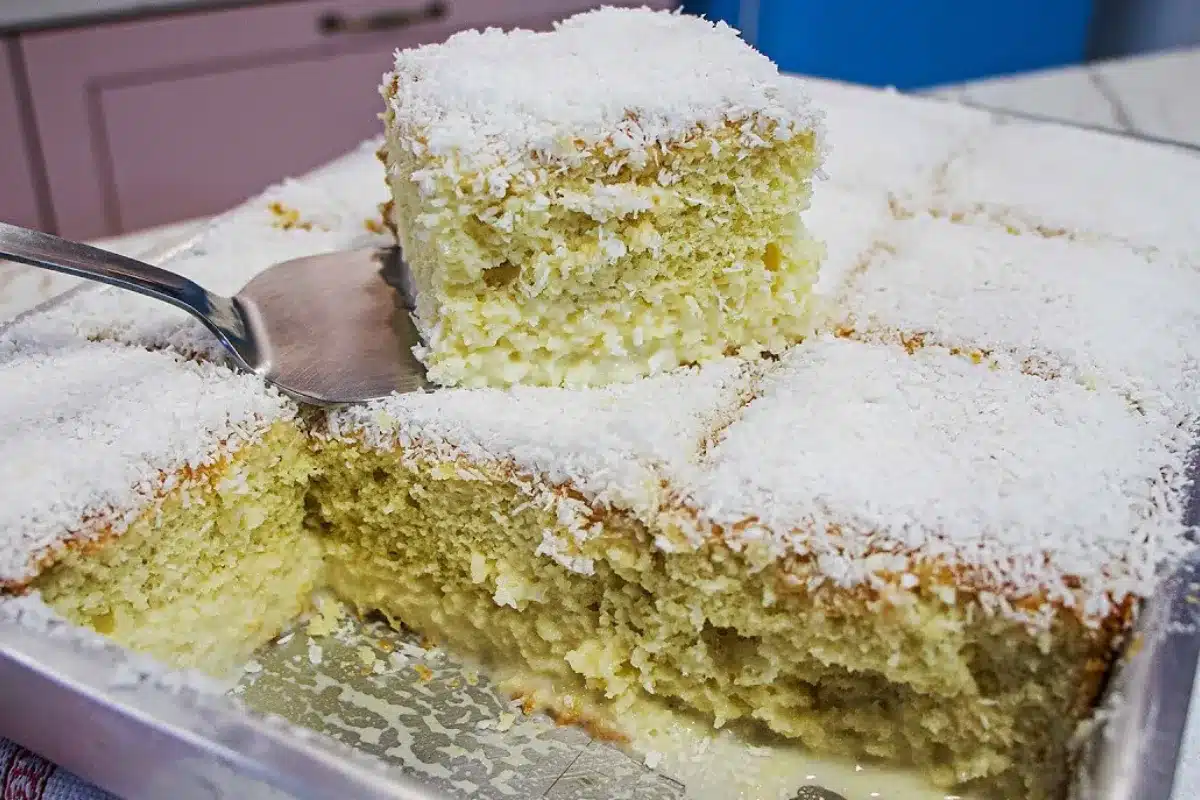 Bolo gelado de coco