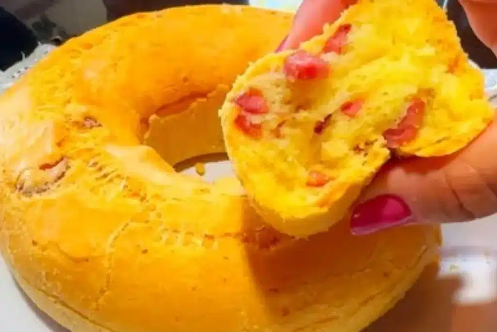 Bolo Salgado Sem Farinha Mais Gostoso Que Pão De Queijo - Receita Rápida! 7 Bolo Salgado