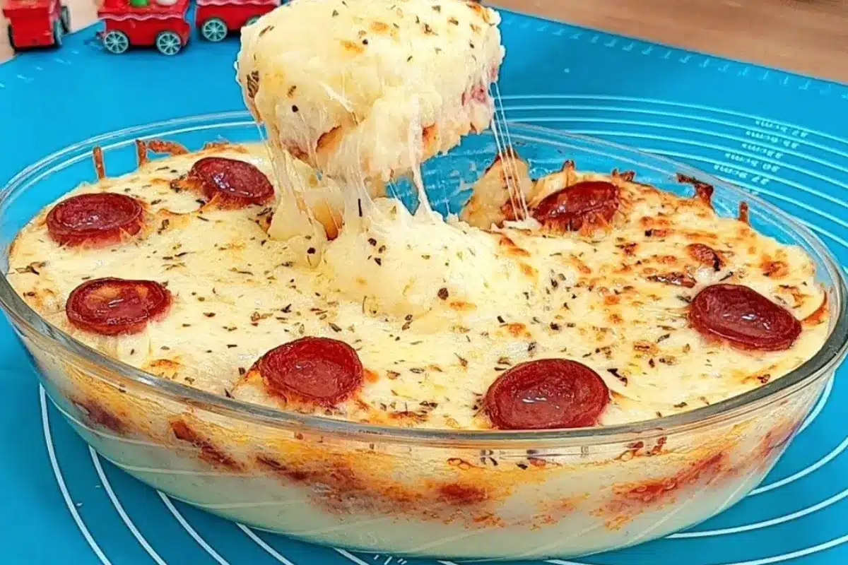 Escondidinho de calabresa