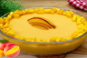 Mousse de Manga Cremosa: a sobremesa leve que salva qualquer dia quente