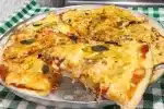 Pizza De Massa Líquida