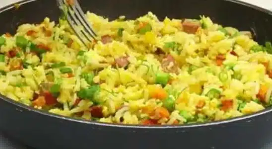Receita Com Arroz Amanhecido