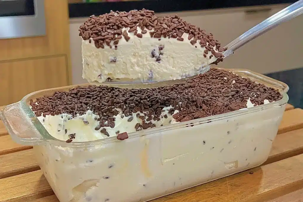 Sobremesa Cremosa De Dar Água Na Boca - Receita Que Conquista No Primeiro Olhar! 7 Sobremesa Cremosa