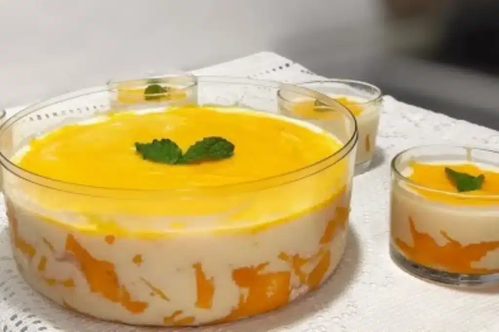 Sobremesa Refrescante De Manga Com Limão Que Vira Festa Lá Em Casa! 7 Sobremesa Refrescante