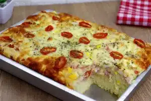 Torta portuguesa de liquidificador: sabor clássico com preparo descomplicado