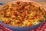 Arroz Cremoso Com Carne Seca