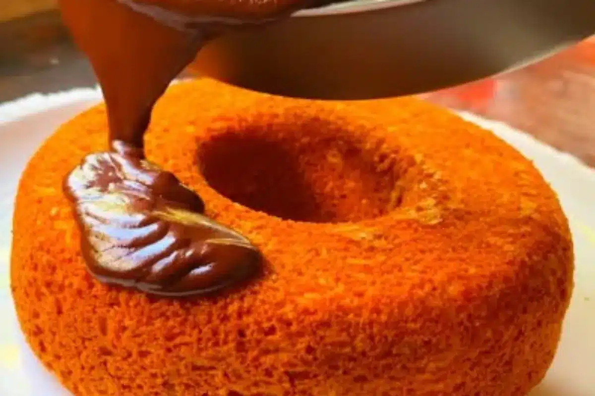 Bolo de cenoura sem trigo