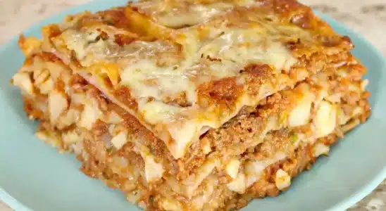 Lasanha De Carne Moída