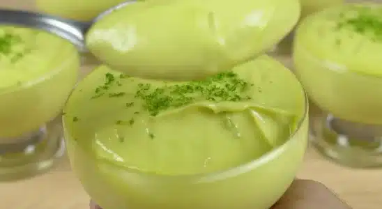 Sobremesa De Abacate