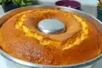 Bolo De Fubá Com Creme De Leite