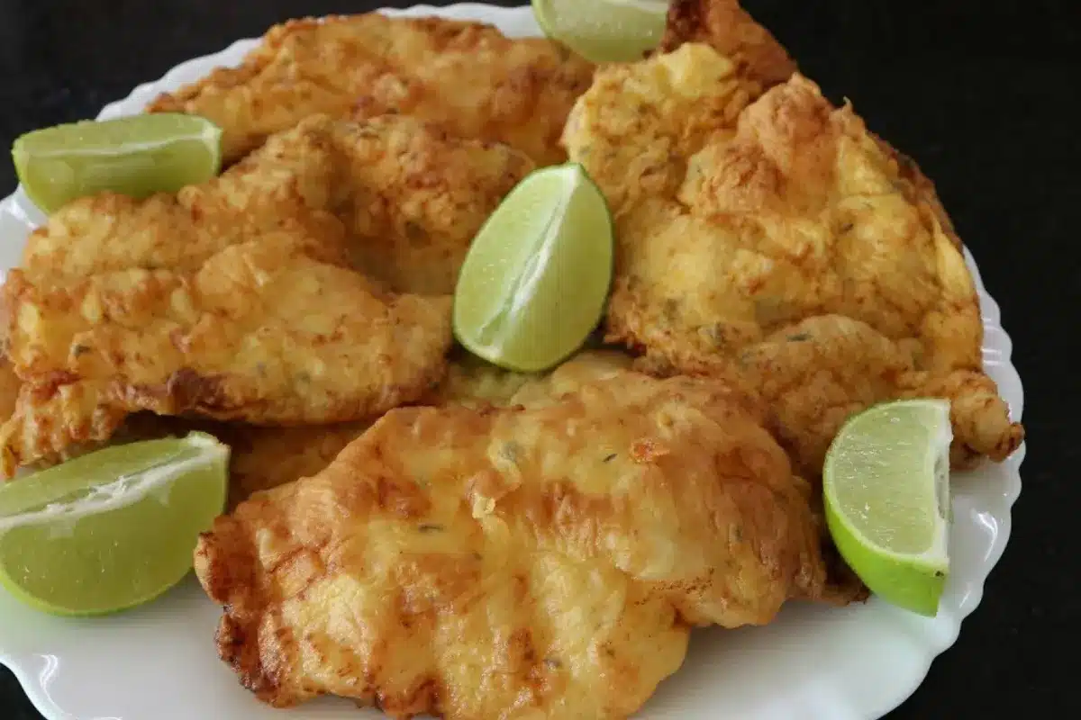 filé de frango empanado